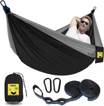 Camping Hammock Double Portable Hammocks Camping Accessories and Camping Gear,Great for Hiking,Outdoor,Beach,Camping