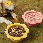 Collapsible silicone dog travel bowl – Vitado (photo 4)