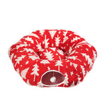Donut pet bed in holiday prints – Vitado (photo 8)