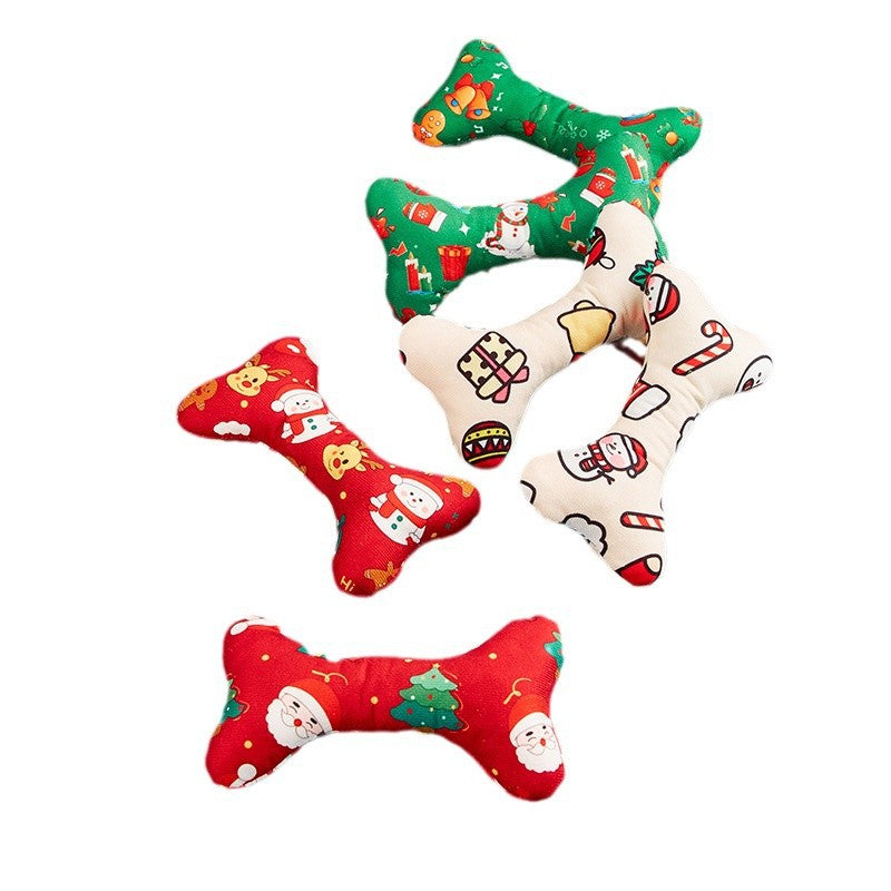 Christmas plush dog chew toy – Vitado (photo 3)