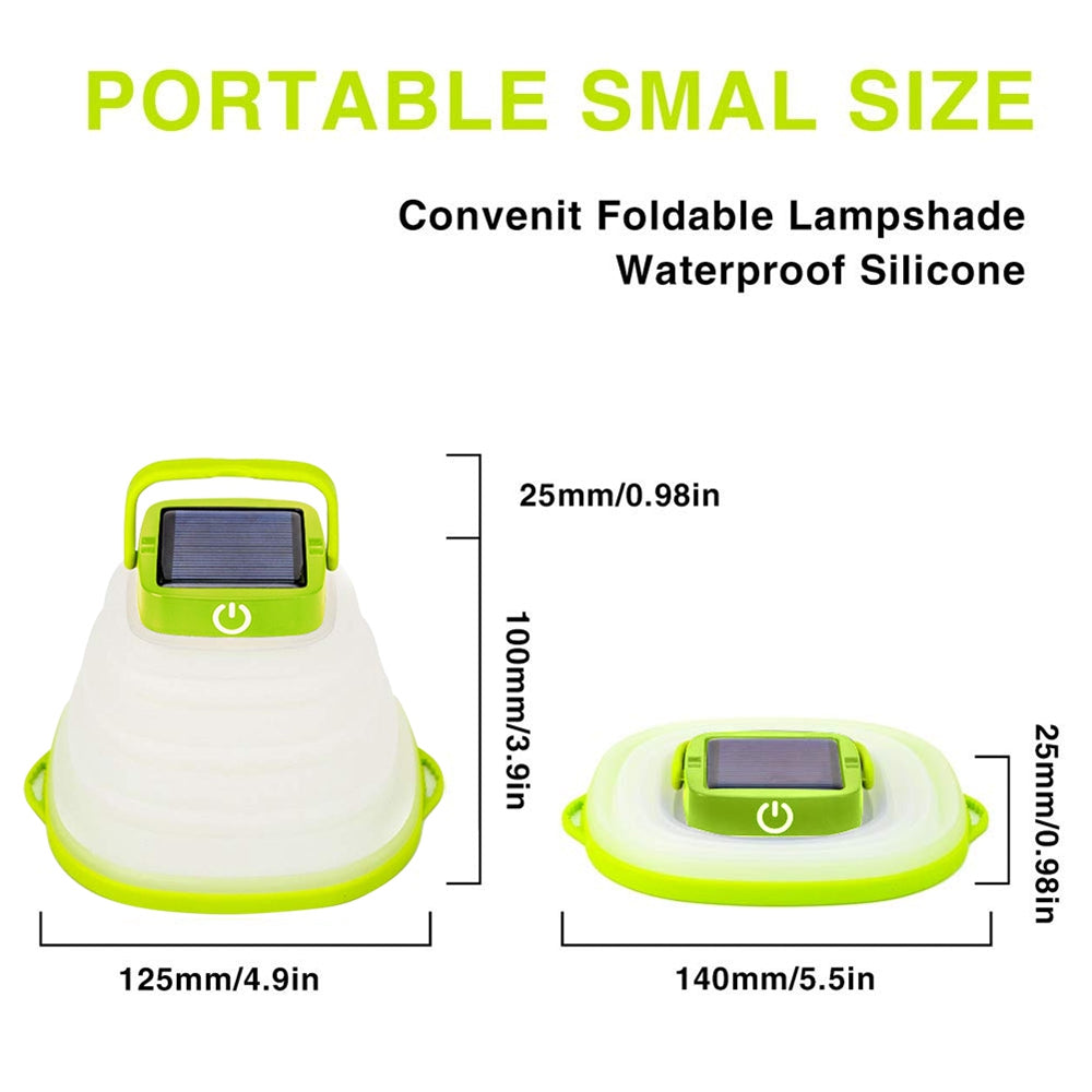 Collapsible solar camping lantern – Vitado (photo 5)