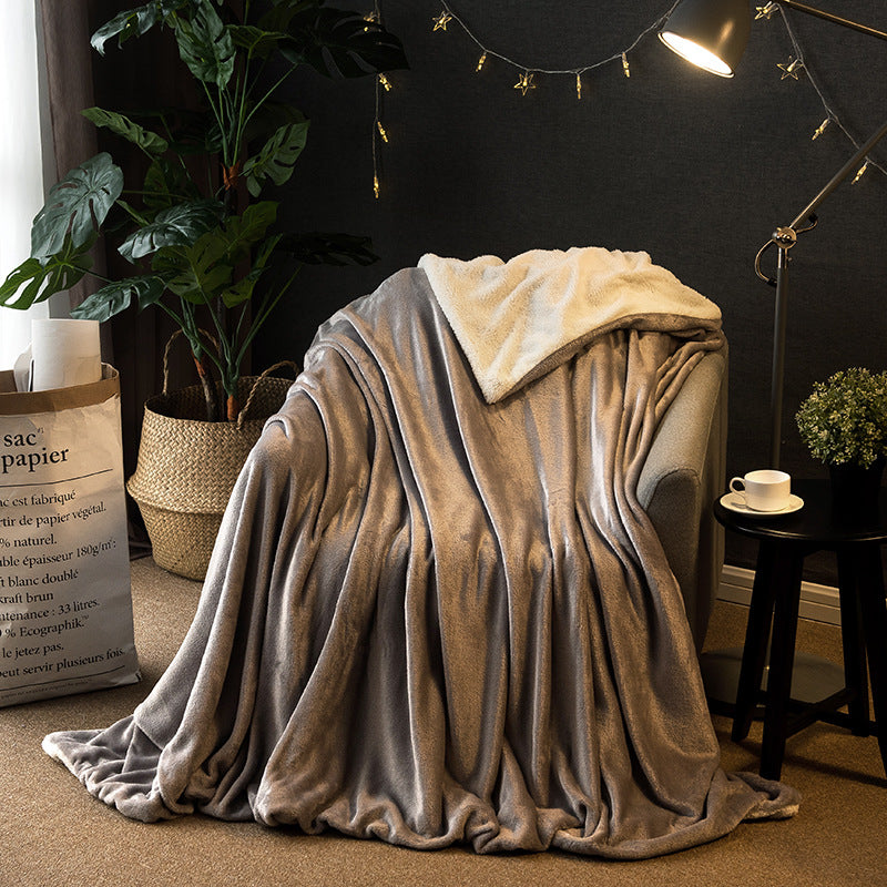Thick plush sofa throw blanket – Vitado (photo 3)