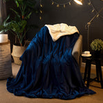 Thick plush sofa throw blanket – Vitado