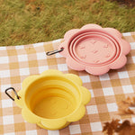 Collapsible silicone dog travel bowl – Vitado (photo 5)