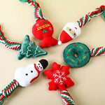 Christmas rope plush dog toy set – Vitado (photo 8)