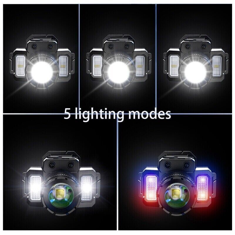Rechargeable LED headlamp – Vitado (photo 2)