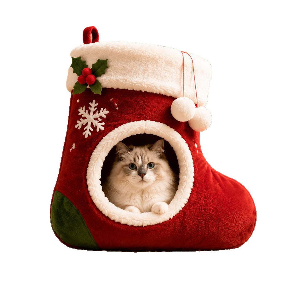 Christmas stocking cat bed – Vitado (photo 3)