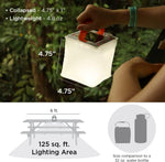 Nova Inflatable Solar LED Lantern for Camping, Hiking & Travel