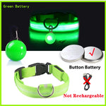 Usb Charging Glowing Dog Collar with Pendant Detachable Luxury Led Light Bright for Small Dogs Cat Night Safety Collar Wholesale