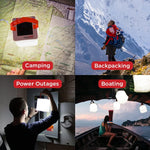 Nova Inflatable Solar LED Lantern for Camping, Hiking & Travel