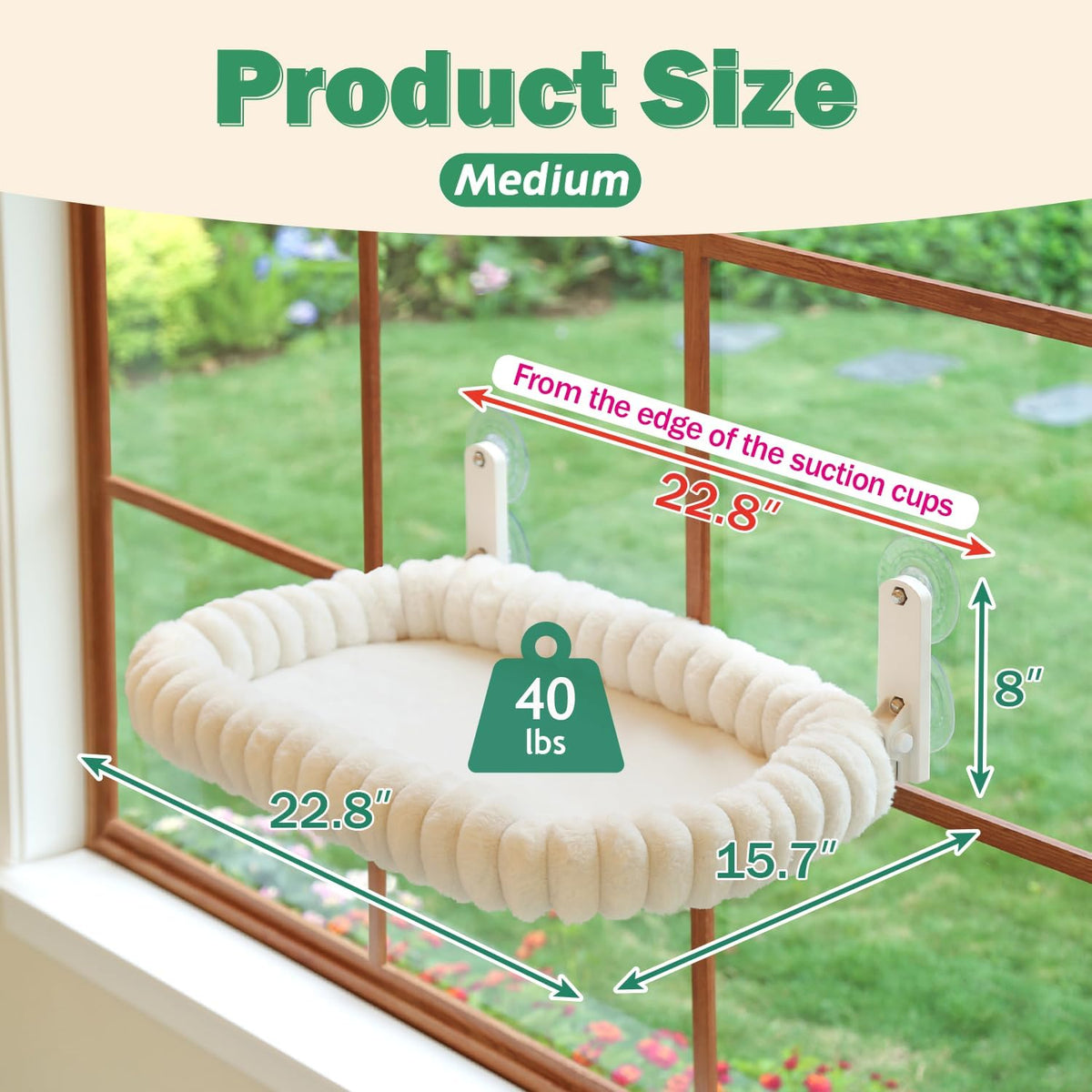 Foldable Cat Window Perch – photo 4