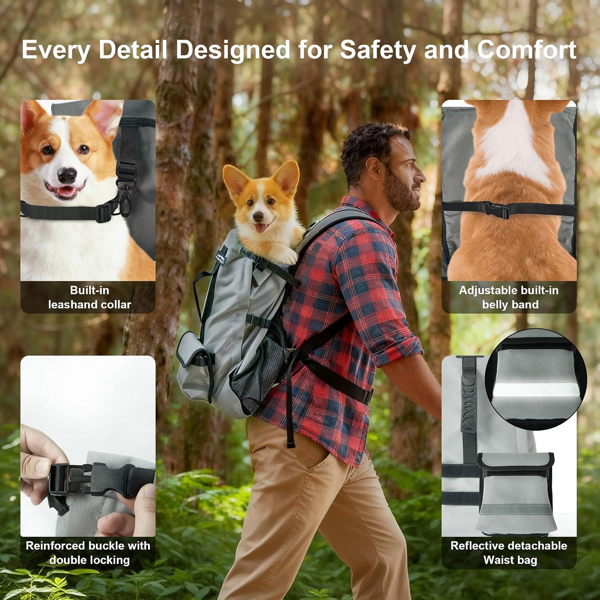 Dog Backpack Carrier – photo 2