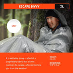 Escape™ Bivvy XL with Hood - Gray