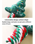 Christmas rope plush dog toy set – Vitado (photo 4)