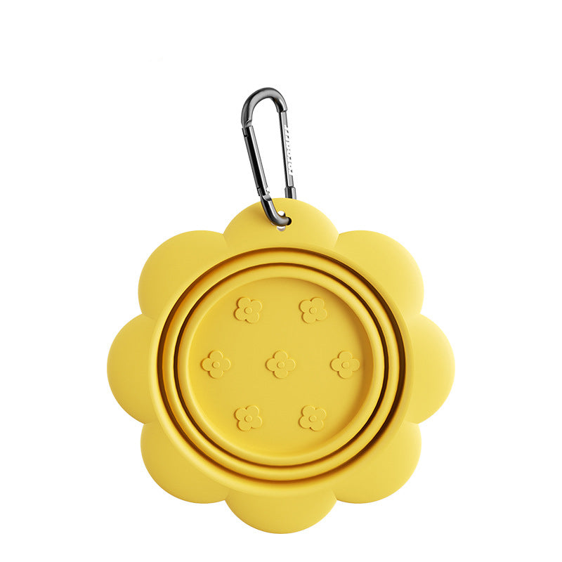 Collapsible silicone dog travel bowl – Vitado