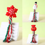 Christmas rope plush dog toy set – Vitado (photo 5)