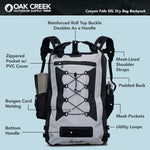 Canyon Falls (55L) XL Dry Bag Backpack. Premium Waterproof Backpack with Padd...