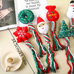 Christmas rope plush dog toy set – Vitado (photo 3)