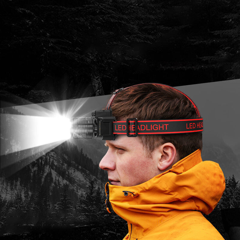 Rechargeable LED headlamp – Vitado (photo 9)