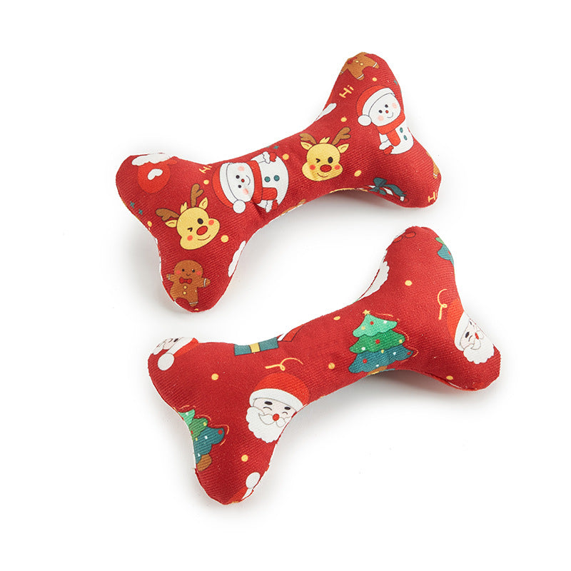 Christmas plush dog chew toy – Vitado (photo 6)