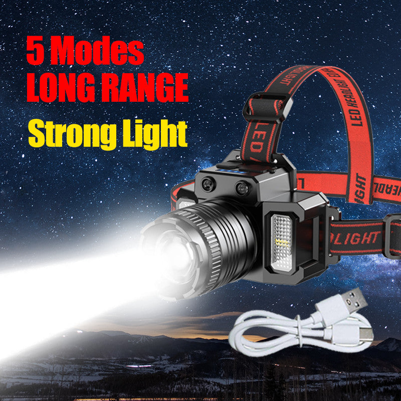 Rechargeable LED headlamp – Vitado (photo 6)