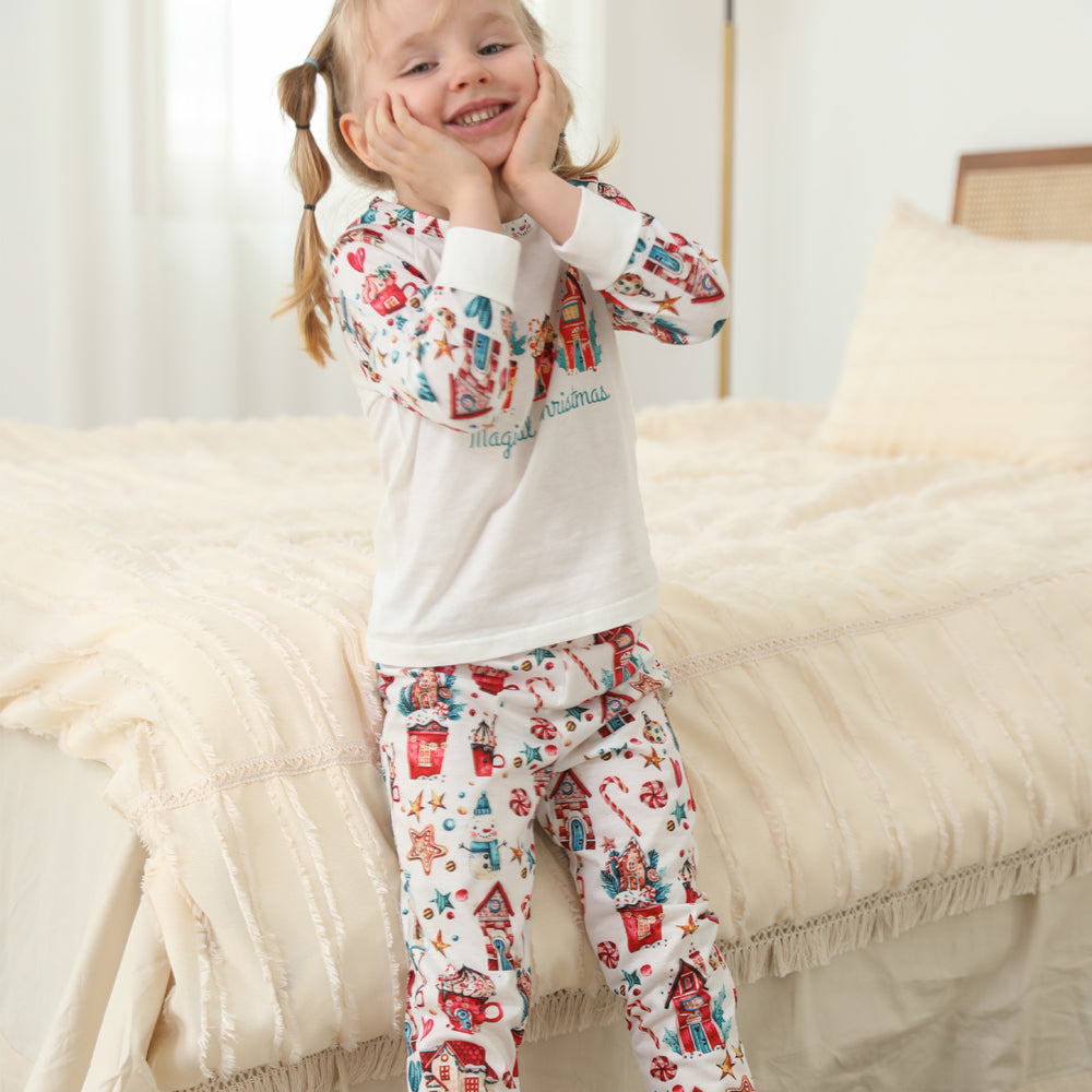 Matching dinosaur Christmas family pajamas – Vitado (photo 4)